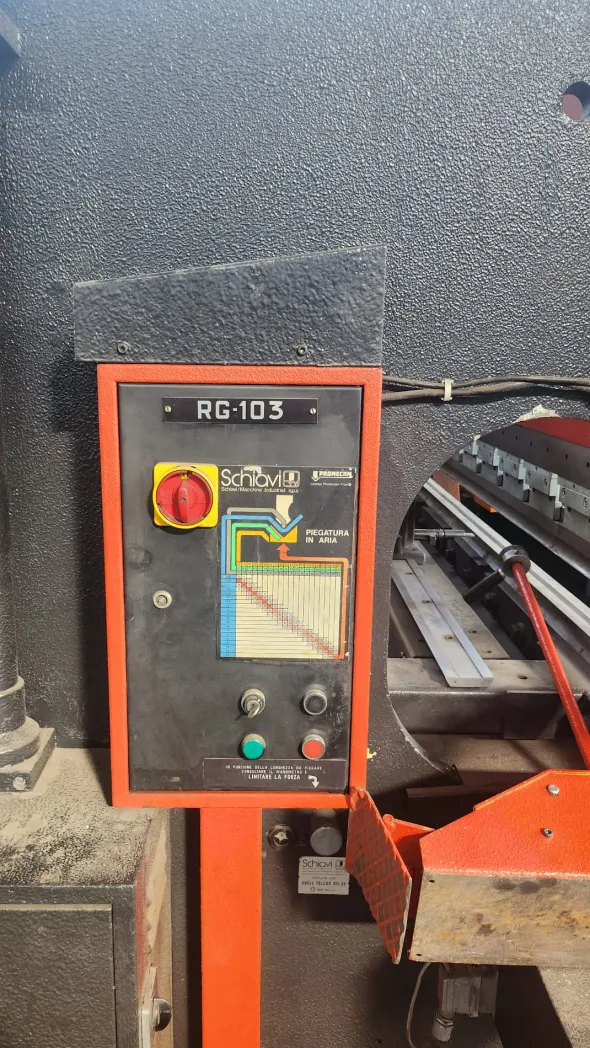 Piegatrice Lamiera Schiavi mod RG 103 (Promecan)