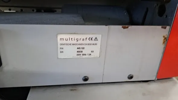 PIEGATRICE OFFSET EUROFOLD 2 GRUPPI PIEGA