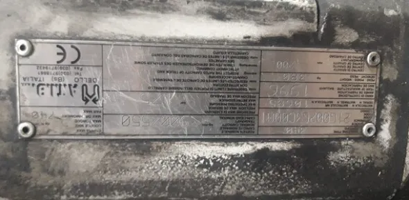 12#8224 Pinza per muletto e traspallet