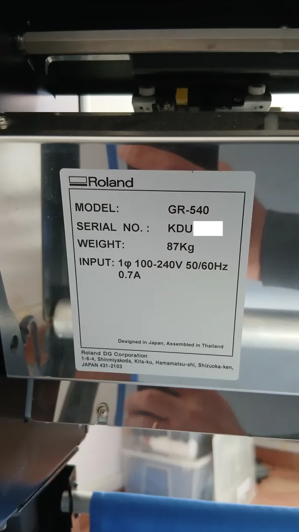 Plotter da taglio Roland GR-540