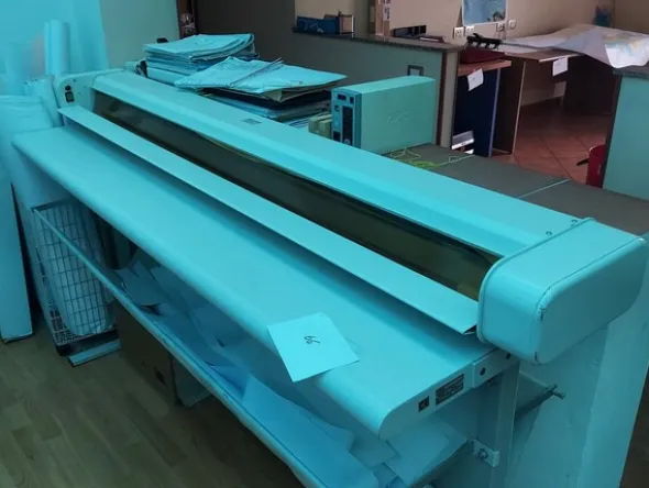 4#6058 Plotter HP Design Jet e Tecnigrafo Lenor
