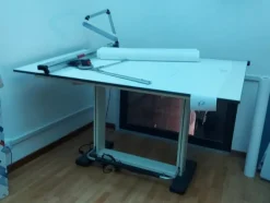 4#6058 Plotter HP Design Jet e Tecnigrafo Lenor
