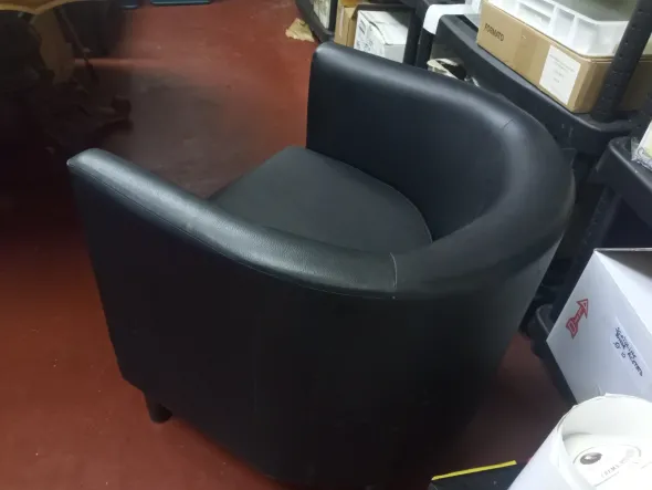 4 Poltrone IKEA Solsta - Ecopelle, ottime condizioni