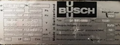 POMPA DA VUOTO – BUSCH (COD.MF-PR-POM-119)