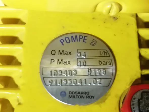 POMPA DOSATRICE CON VARIATORE A SERVOMOTORE