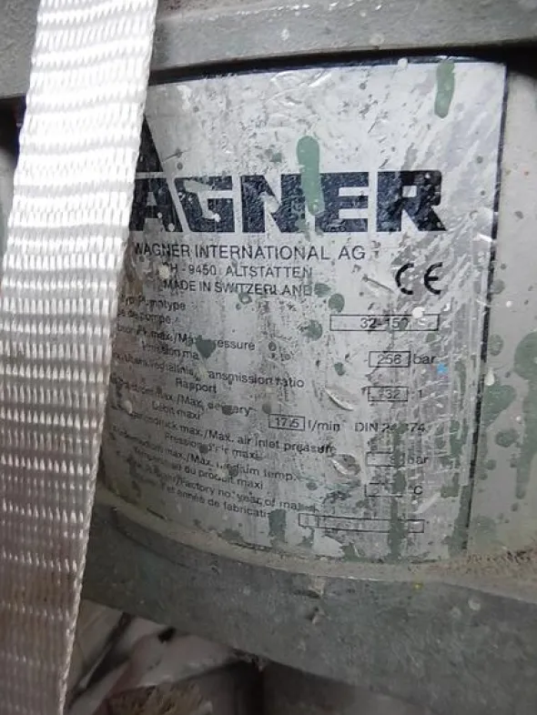 17#4246 Pompa per verniciatura industriale Wagner 32 150