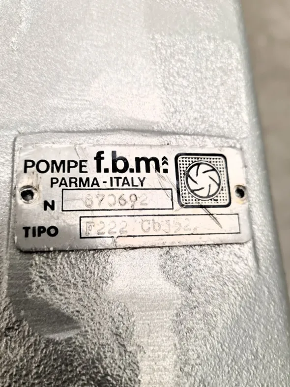 POMPA PIST. CIRCONFERENZIALI F.B.M. F222CBJ52 (POM-146)