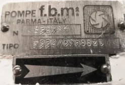 POMPA PISTONI CIRCONFERENZIALI – POMPE F.B.M. (POM-123)