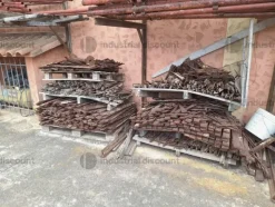 2#9747 Ponteggio puntelli cavalletti assi container
