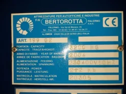 9#7842 Ponte sollevatore OMCN 199G2