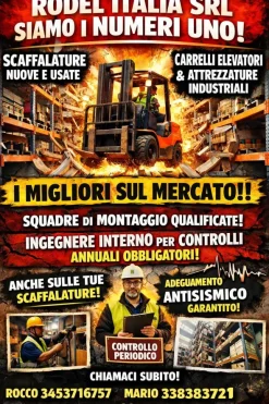 Porta pallet usato