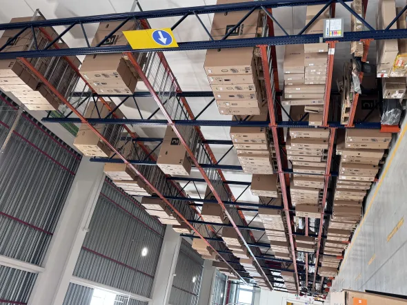 Porta pallet usato