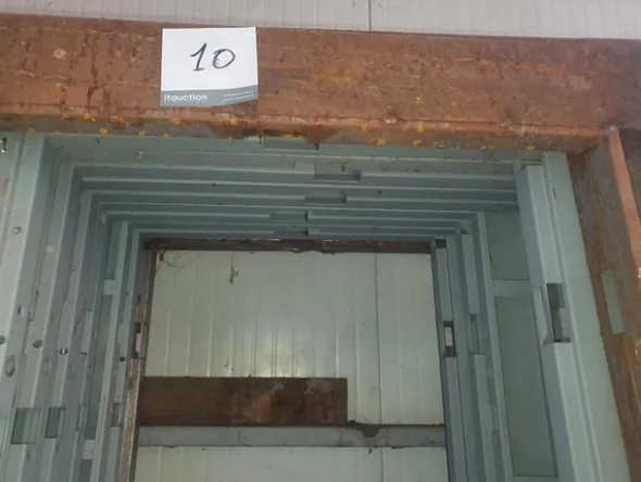 9#7404 Porte semiautomatiche e telai per porte per ascensori