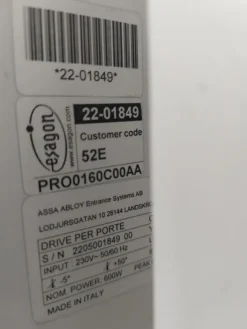4#8506 Portone avvolgibile