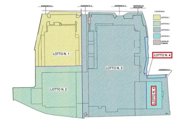 #21100 Porzione di opificio da frazionare (comparto 4)