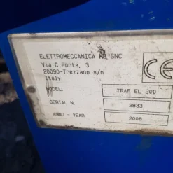2#4425 Posizionatore di saldatura elettromeccanica MB Traf 75