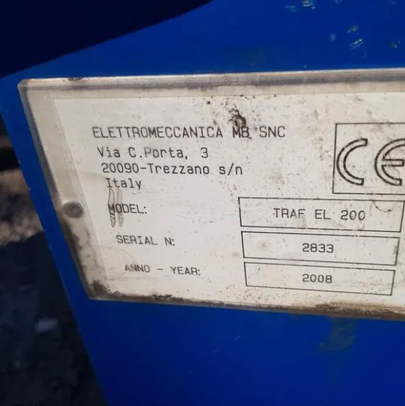 2#4425 Posizionatore di saldatura elettromeccanica MB Traf 75