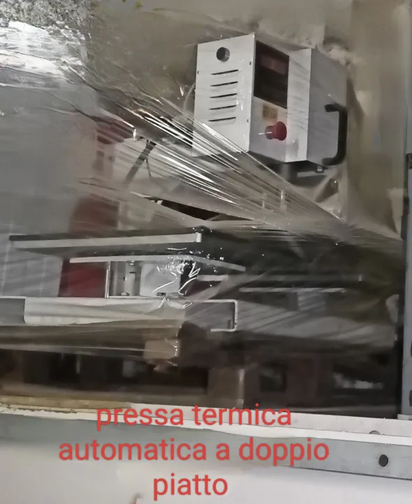 Pressa a caldopneumatica 2 piatti