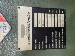 Pressa Agostino Colombo 100t