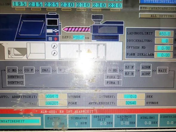 Pressa a iniezione FCS SD-600 M