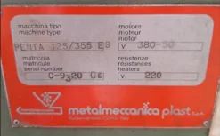 Pressa a iniezione PENTA 125/355ES