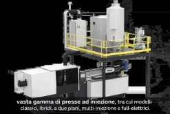 Pressa a iniziezione materiali termoplastici