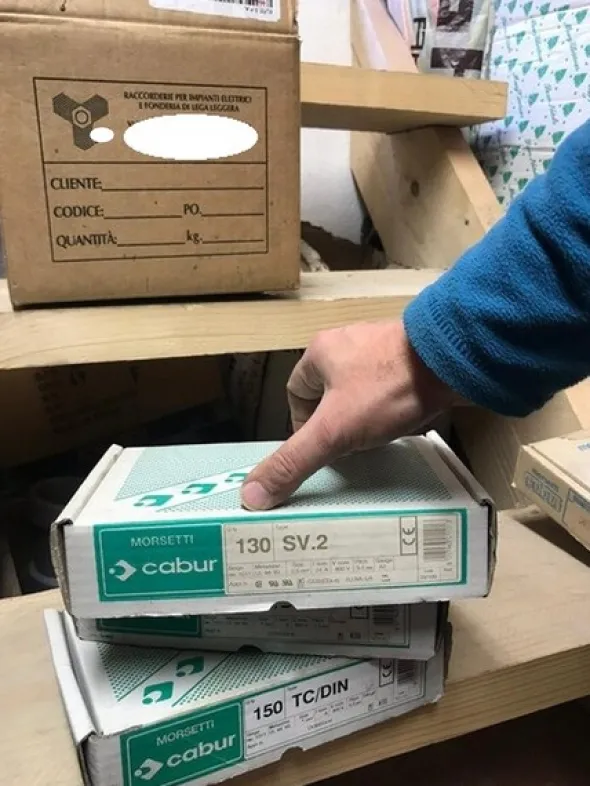 3#5453 Pressacavi per cavo armato e raccordi in acciaio