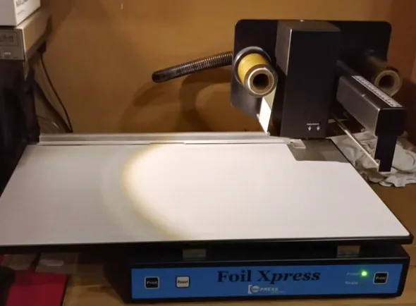 6#7334 Pressa con Ribon per stampa