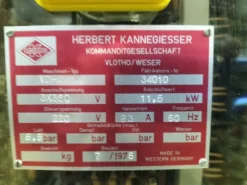 PRESSA DA STIRO KANNEGIESSER