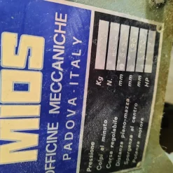 Pressa eccentrica Mios 10Ton