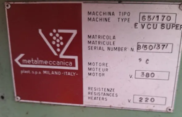 PRESSA 65/170 EVCU SUPER