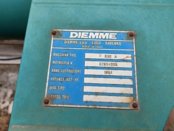 14#7397 Pressa filtro Diemme