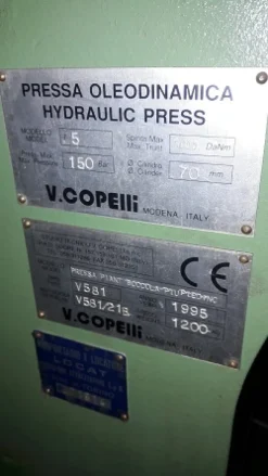 PRESSA IDRULICA