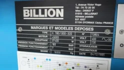 11#7165 Pressa iniezione bimateria Billion 320 Hercule