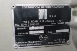 15#7165 Pressa iniezione BMB MC 270