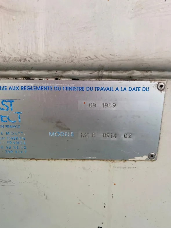 PRESSA INIEZIONE PLASTICA MIR FASTLANE JET 130 T