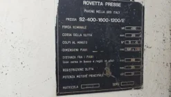 25#7166 Pressa meccanica Rovetta S2-400