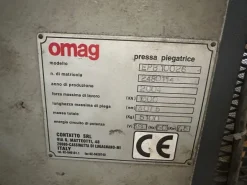Pressa Piegatrice idraulica OMAG 3075 X 100 Ton