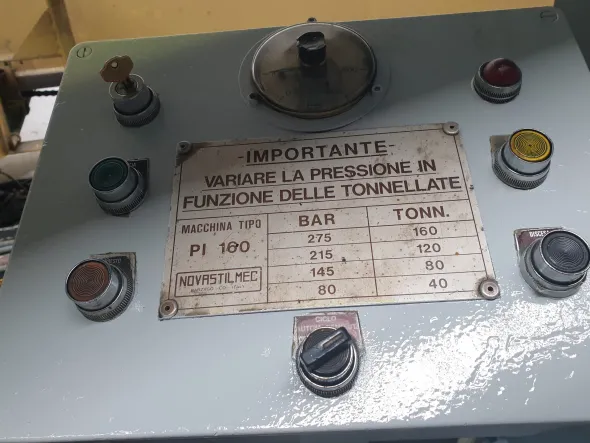 PRESSA PIEGATRICE NOVASTILMEC 4000 X 160 TON