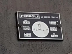 1#3139 Pressa rotativa Bergi e trasportatore aereo