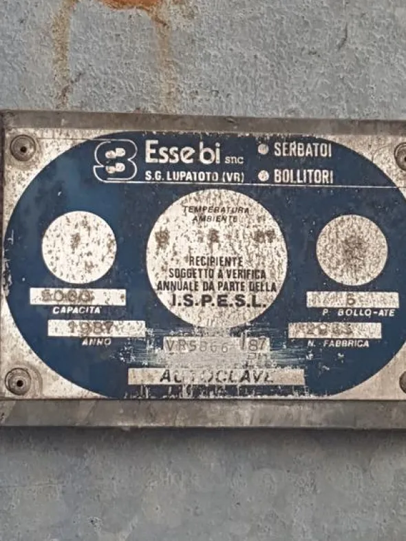 1#3139 Pressa rotativa Bergi e trasportatore aereo