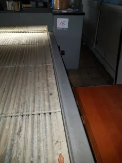 1#3139 Pressa rotativa Bergi e trasportatore aereo