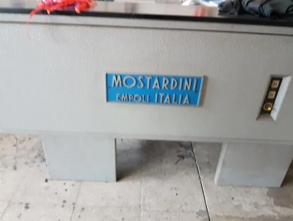 1#3139 Pressa rotativa Bergi e trasportatore aereo