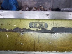 1#3139 Pressa rotativa Bergi e trasportatore aereo