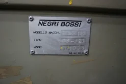 16#7165 Presse a iniezione Negri Bossi