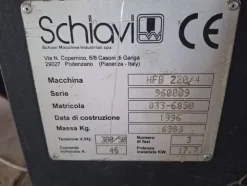 8#8413 Pressopiegatrice Schiavi 3000x280T