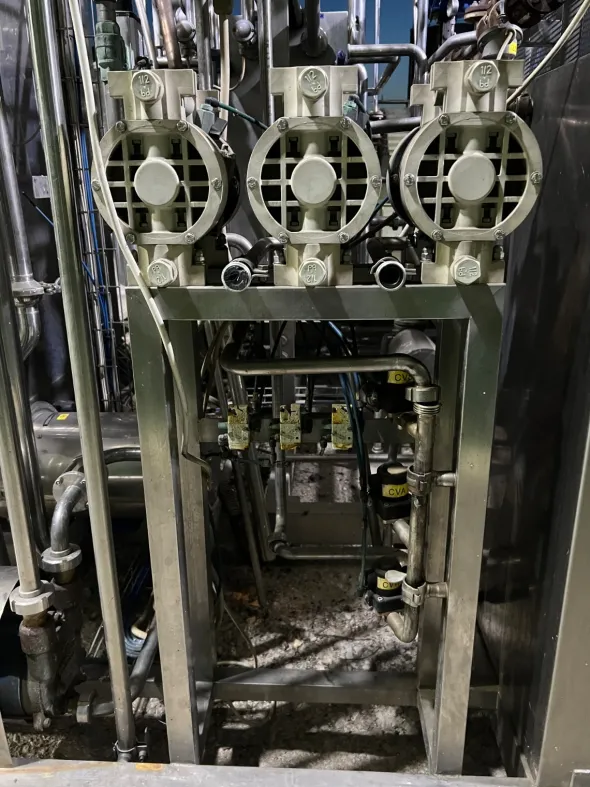 PST28 Pastorizzatore Reda usato - portata 1800 L/h