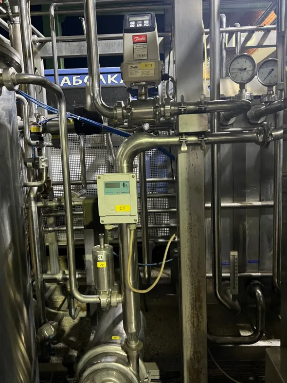 PST28 Pastorizzatore Reda usato - portata 1800 L/h