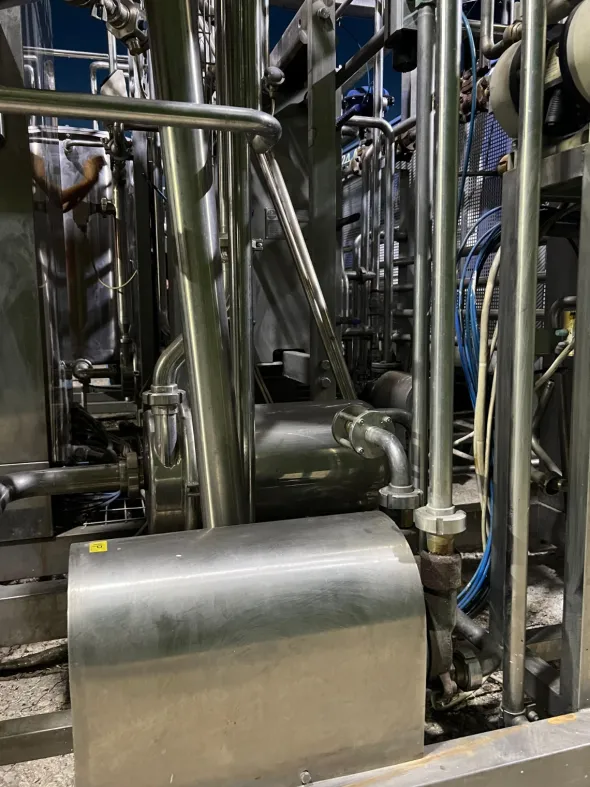 PST28 Pastorizzatore Reda usato - portata 1800 L/h
