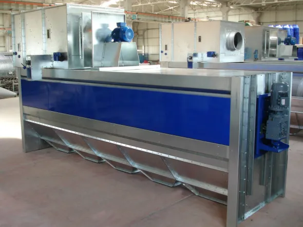Pulitore rotante per cereali BS 50 t/h